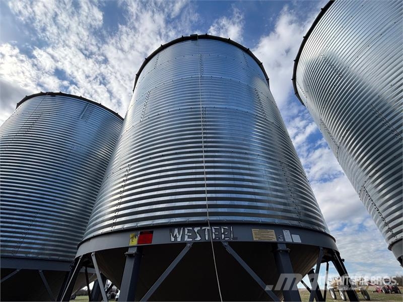 Westeel 1805 +/- 4800 bu 5 Ring Hopper Grain Bin Unidades/máquinas de processamento e armazenamento de culturas - Outros