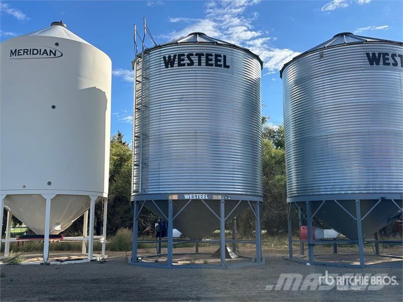 Westeel 1805 +/- 4800 ton 5 Ring Hopper Grain Bin Unidades/máquinas de processamento e armazenamento de culturas - Outros
