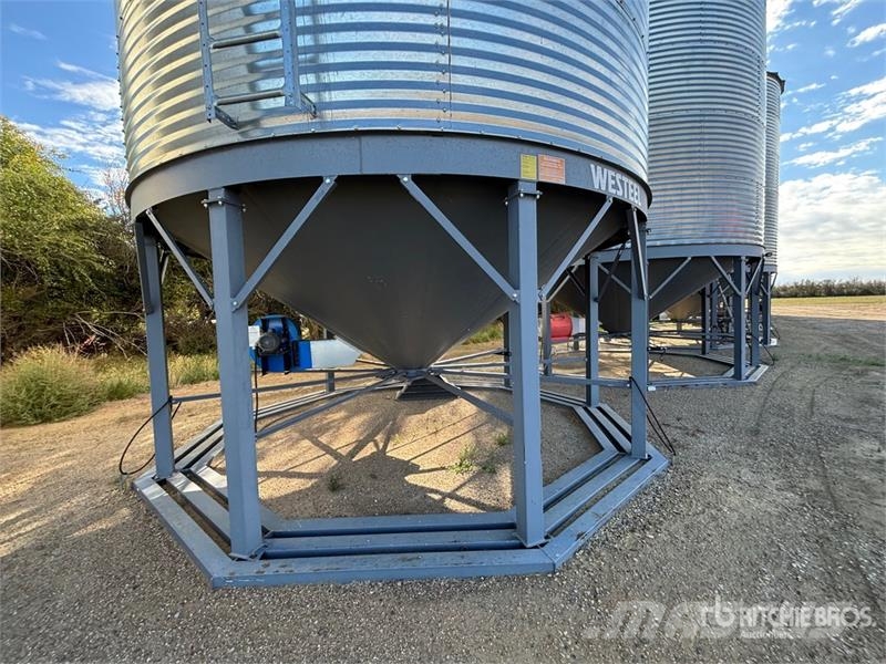 Westeel 1805 +/- 4800 ton 5 Ring Hopper Grain Bin Unidades/máquinas de processamento e armazenamento de culturas - Outros