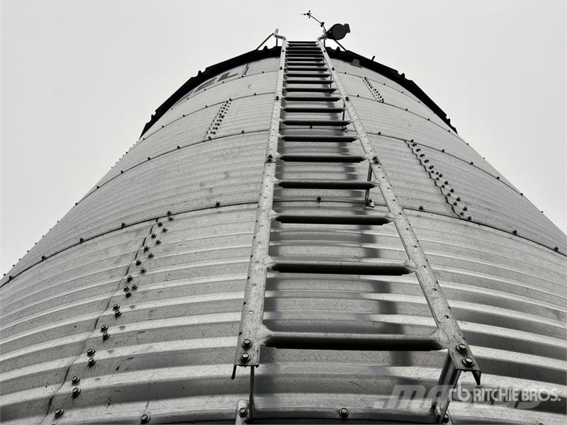 Westeel 1805 +/- 4900 bu 5 Ring Hopper Grain Bin Derliaus apdirbimas ir sandėliavimas/technika - Kita