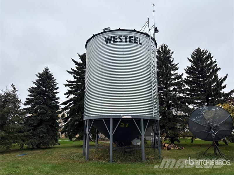 Westeel 1805 +/- 4900 bu 5 Ring Hopper Grain Bin Derliaus apdirbimas ir sandėliavimas/technika - Kita