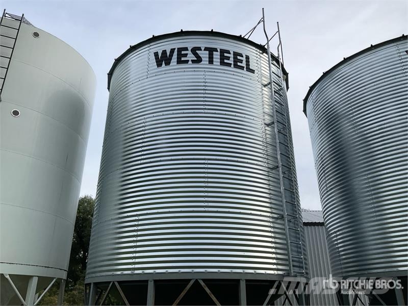 Westeel 1805 +/- 4900 bu 5 Ring Hopper Grain Bin Sonstige Ernte Verarbeitung und -lagerung