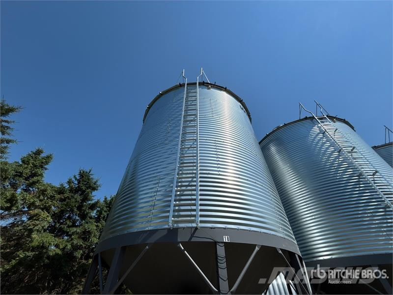 Westeel 1805 +/- 4900 bu 5 Ring Hopper Grain Bin 作物プロセスッサーと収納ユニット/機械 - その他