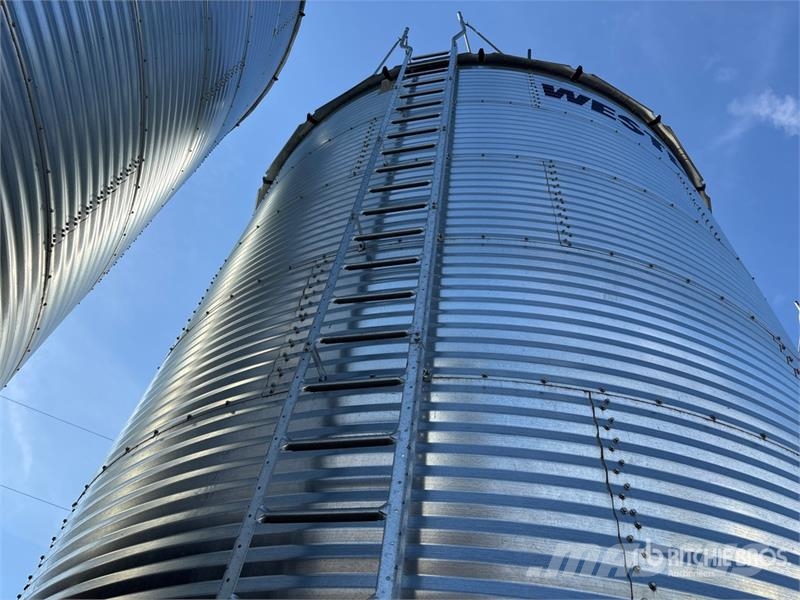 Westeel 1805 +/- 4900 bu 5 Ring Hopper Grain Bin Stockage, conditionnement - Autres