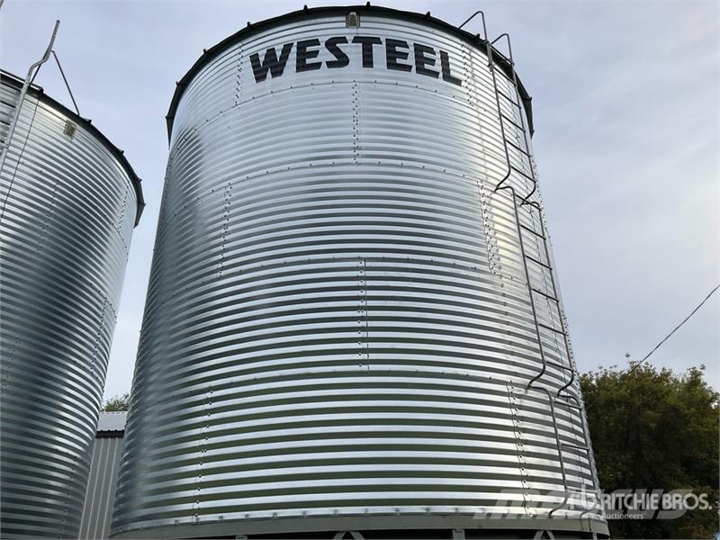 Westeel 1805 +/- 4900 bu 5 Ring Hopper Grain Bin Macchine/unitá di lavorazione e stoccaggio/altri