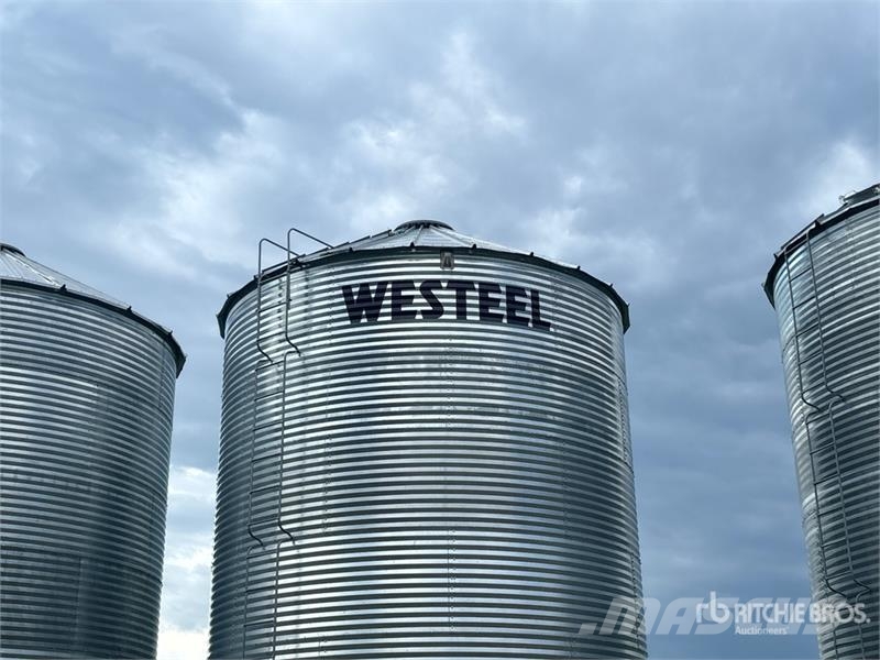 Westeel 1805 +/- 4900 bu 5 Ring Hopper Grain Bin 作物プロセスッサーと収納ユニット/機械 - その他