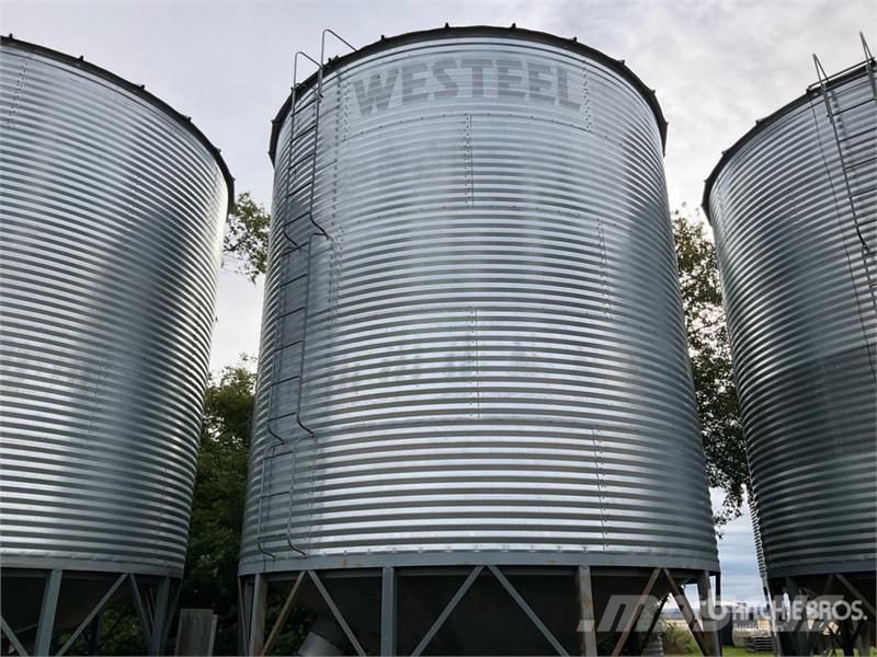 Westeel 1805 +/- 4950 bu 5 Ring Hopper Grain Bin Sonstige Ernte Verarbeitung und -lagerung
