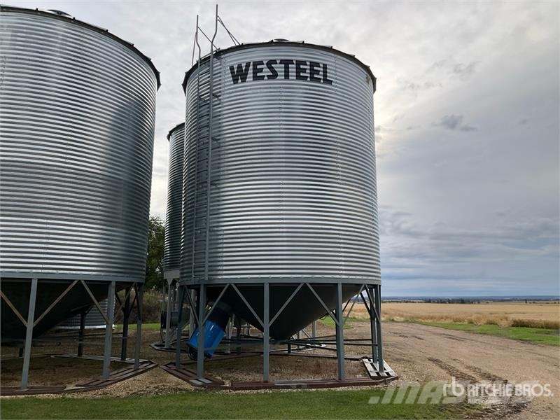 Westeel 1805 +/- 4950 bu 5 Ring Hopper Grain Bin Sonstige Ernte Verarbeitung und -lagerung
