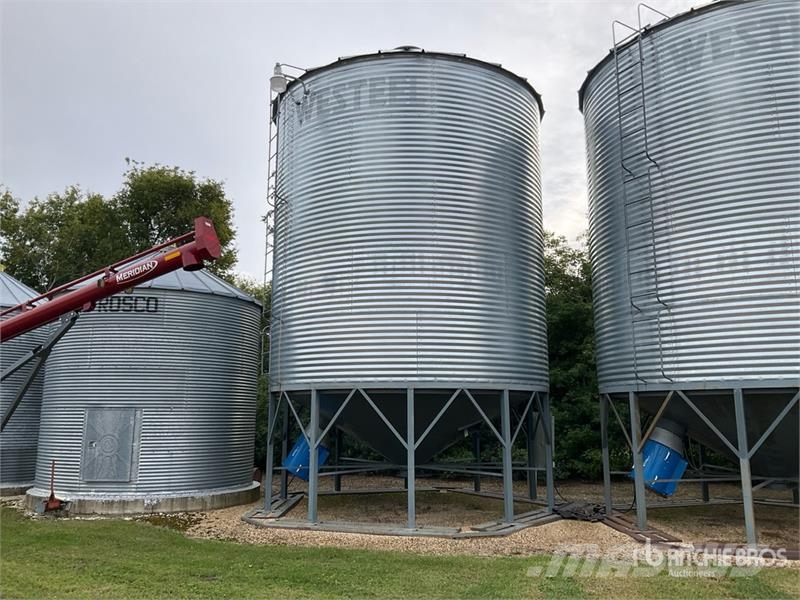 Westeel 1805 +/- 4950 bu 5 Ring Hopper Grain Bin Sonstige Ernte Verarbeitung und -lagerung