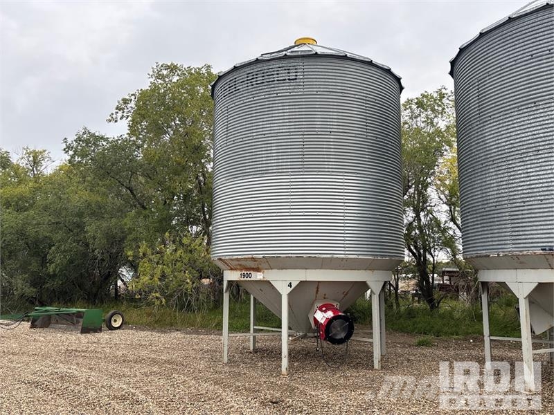 Westeel +/- 1900 bu 5 Ring Hopper Wet Grain Bin Crop processing and storage units/machines - Others