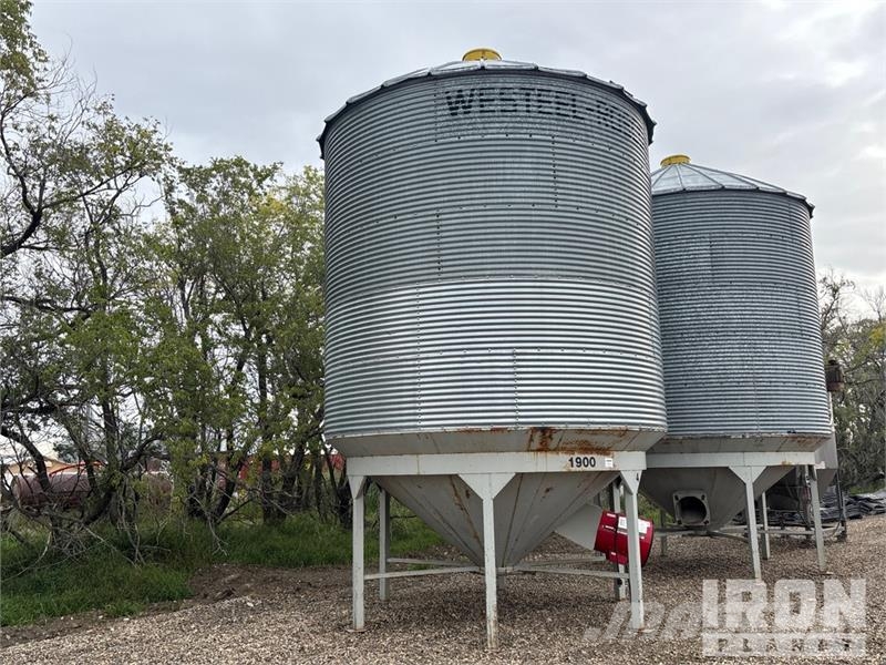 Westeel +/- 1900 bu 5 Ring Hopper Wet Grain Bin Crop processing and storage units/machines - Others