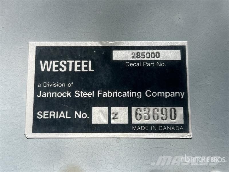  Westeel +/- 2100 bu 6 Ring Hopper Grain Bin Crop processing and storage units/machines - Others
