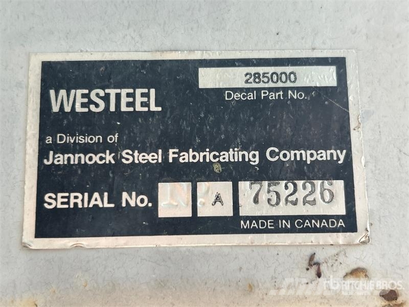 Westeel +/- 2100 bu 6 Ring Hopper Grain Bin Crop processing and storage units/machines - Others