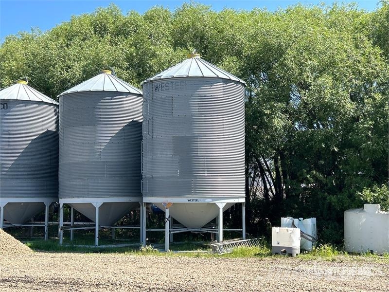 Westeel +/- 2100 bu 6 Ring Hopper Grain Bin Crop processing and storage units/machines - Others