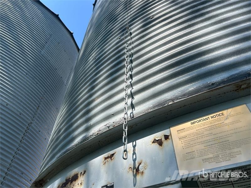  Westeel +/- 2100 bu 6 Ring Hopper Grain Bin Crop processing and storage units/machines - Others