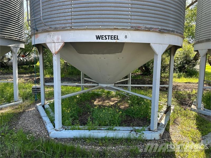  Westeel +/- 2100 bu 6 Ring Hopper Grain Bin Crop processing and storage units/machines - Others