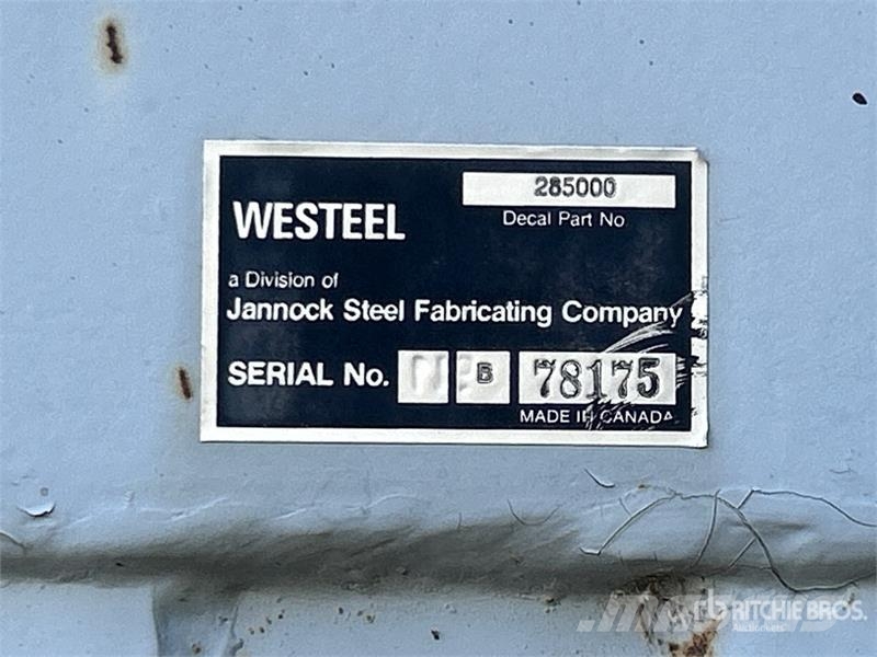 Westeel +/- 2100 bu 6 Ring Hopper Grain Bin Viljan käsittely- ja varastointiyksiköt/koneet - Muut