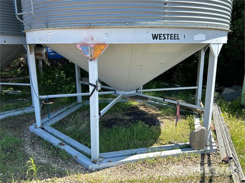 Westeel +/- 2100 bu 6 Ring Hopper Grain Bin Crop processing and storage units/machines - Others