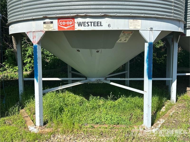  Westeel +/- 2100 bu 6 Ring Hopper Grain Bin Crop processing and storage units/machines - Others