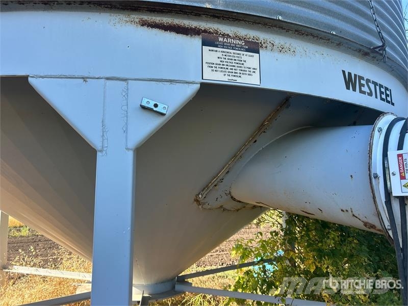 Westeel +/- 2100 bu 6 Ring Hopper Grain Bin Viljan käsittely- ja varastointiyksiköt/koneet - Muut