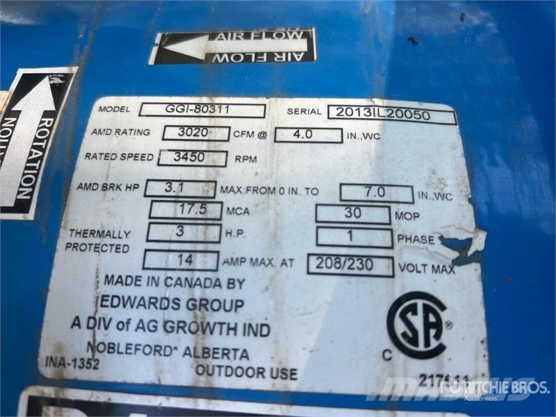 Westeel +/- 2100 bu 6 Ring Hopper Grain Bin Termény feldolgozó/tároló berendezések - Egyebek