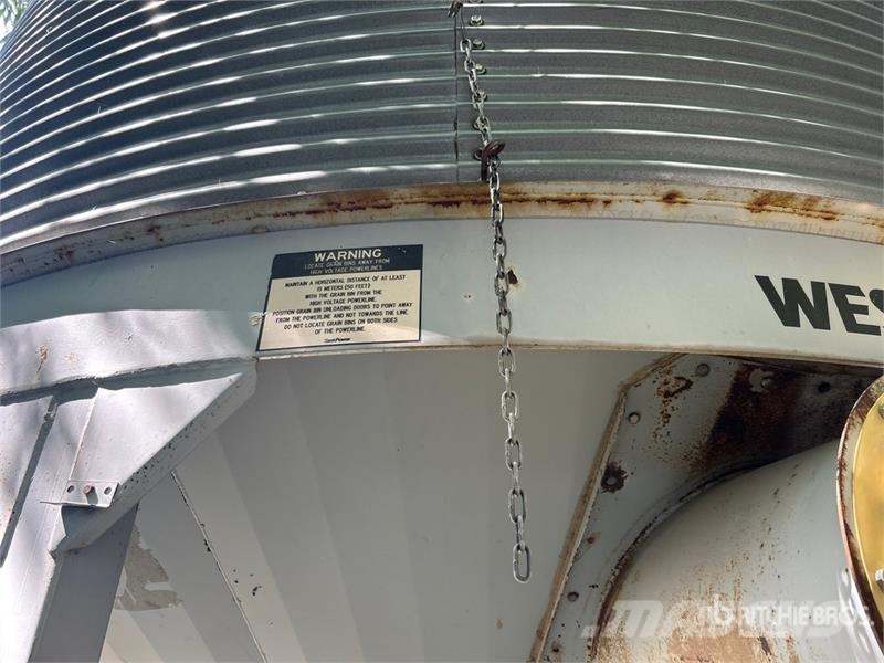 Westeel +/- 2100 bu 6 Ring Hopper Grain Bin Crop processing and storage units/machines - Others
