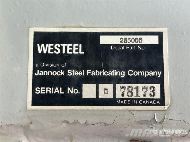 Westeel +/- 2100 bu 6 Ring Hopper Grain Bin Crop processing and storage units/machines - Others