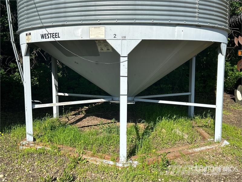  Westeel +/- 2100 bu 6 Ring Hopper Grain Bin Crop processing and storage units/machines - Others
