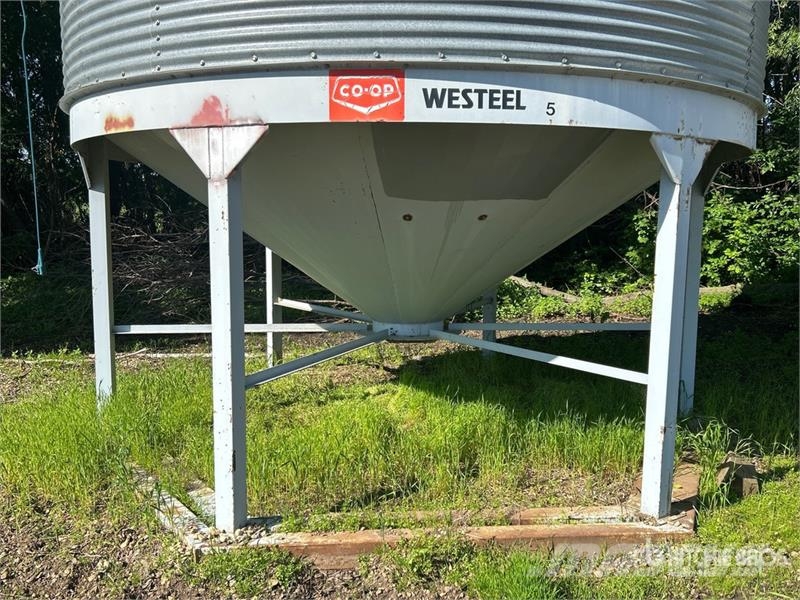 Westeel +/- 2100 bu 6 Ring Hopper Grain Bin Crop processing and storage units/machines - Others
