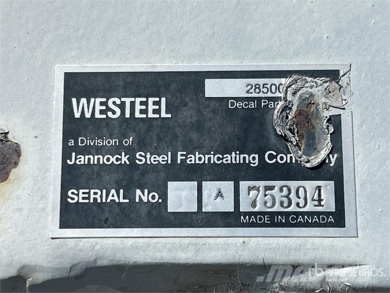  Westeel +/- 2100 bu 6 Ring Hopper Grain Bin Crop processing and storage units/machines - Others