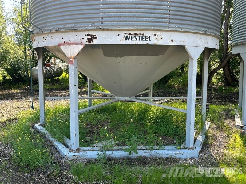  Westeel +/- 2100 bu 6 Ring Hopper Grain Bin Crop processing and storage units/machines - Others