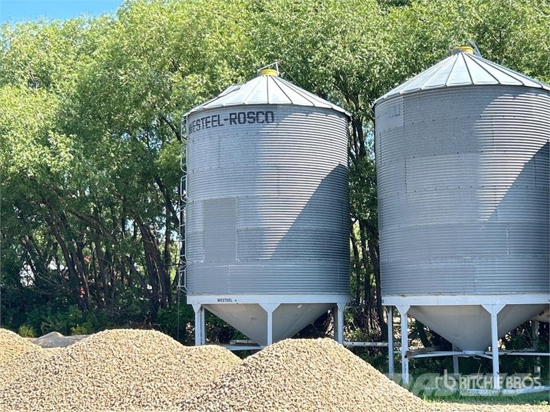 Westeel +/- 2100 bu 6 Ring Hopper Grain Bin Crop processing and storage units/machines - Others