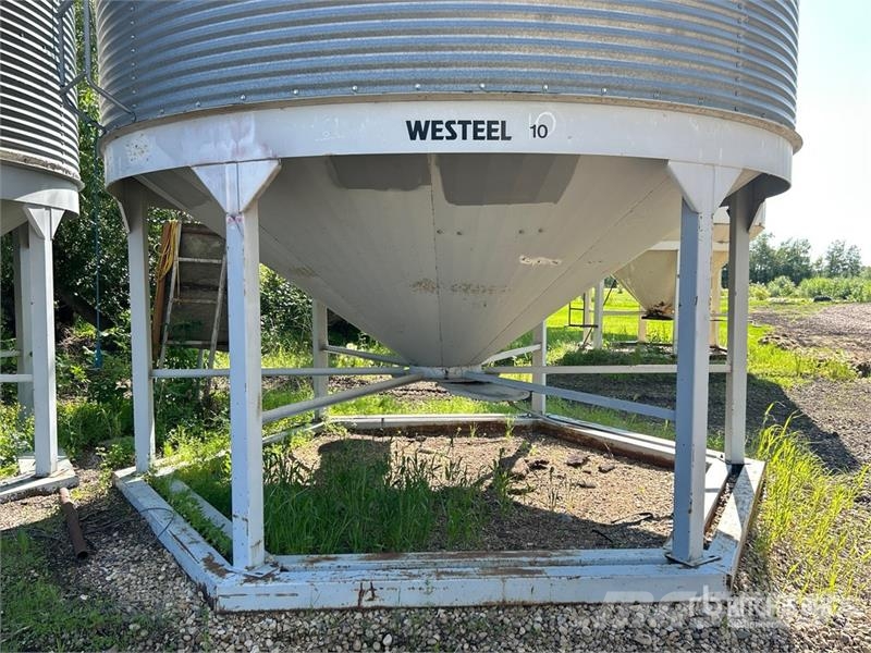  Westeel +/- 2100 bu 6 Ring Hopper Grain Bin Crop processing and storage units/machines - Others