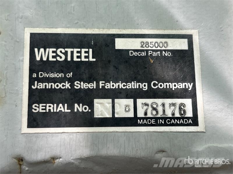  Westeel +/- 2100 bu 6 Ring Hopper Grain Bin Crop processing and storage units/machines - Others