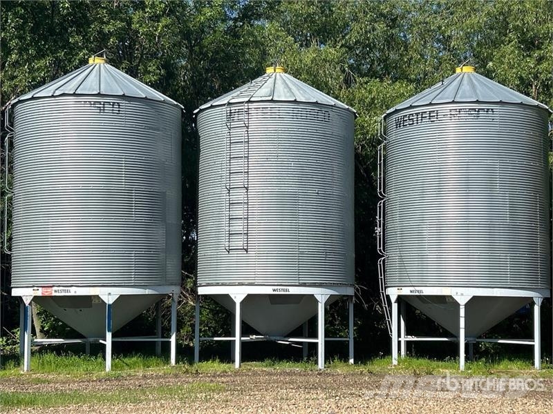  Westeel +/- 2100 bu 6 Ring Hopper Grain Bin Crop processing and storage units/machines - Others