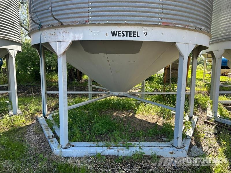  Westeel +/- 2100 bu 6 Ring Hopper Grain Bin Crop processing and storage units/machines - Others