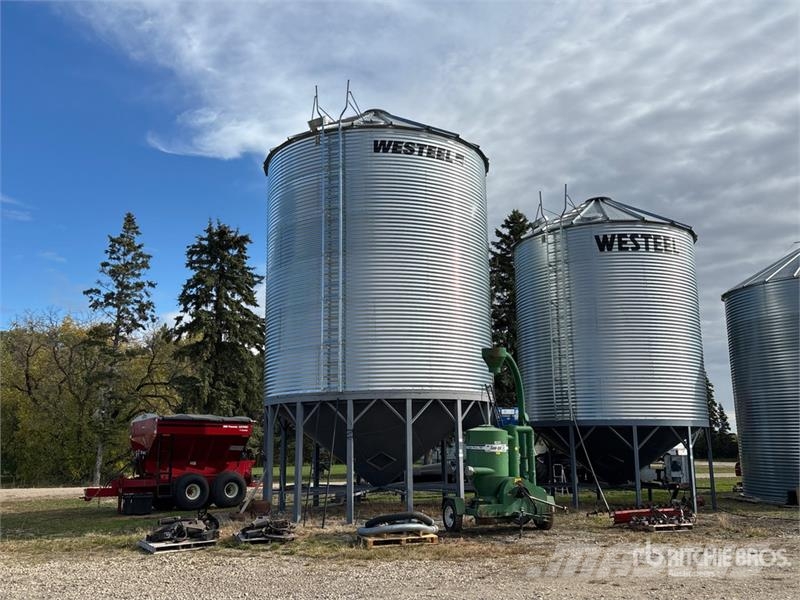 Westeel 2106 +/- 7000 bu 6 Ring Hopper Grain Bin Strojevi za preradu i skadištenje žetva - Ostalo