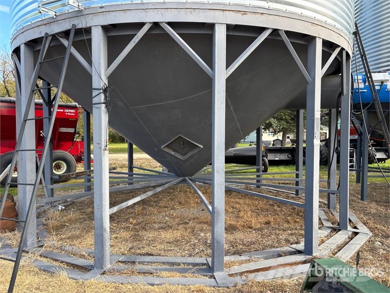 Westeel 2106 +/- 7000 bu 6 Ring Hopper Grain Bin Strojevi za preradu i skadištenje žetva - Ostalo