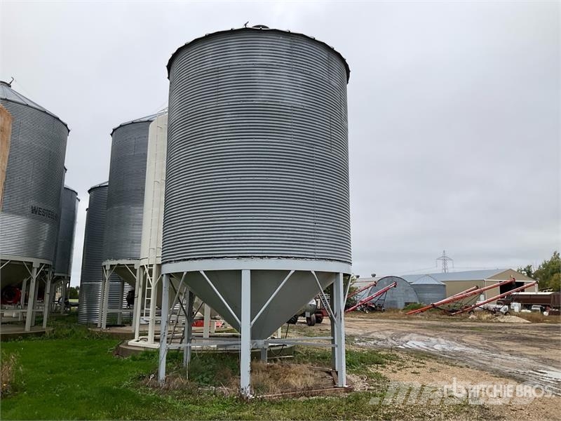 Westeel +/- 2200 bu 6 Ring Hopper Grain Bin Crop processing and storage units/machines - Others