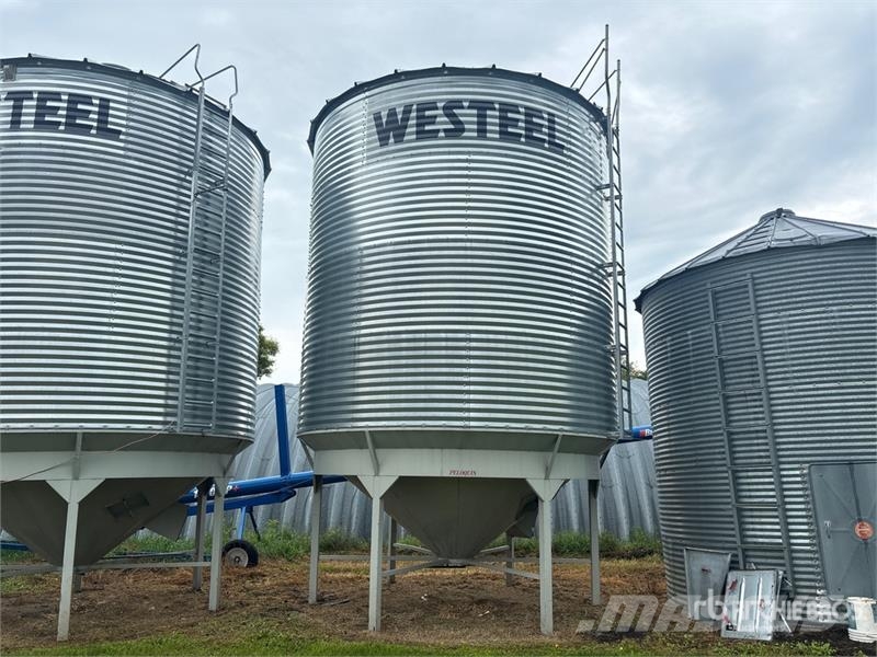 Westeel +/- 2400 bu 4 Ring Hopper Grain Bin Sonstige Ernte Verarbeitung und -lagerung