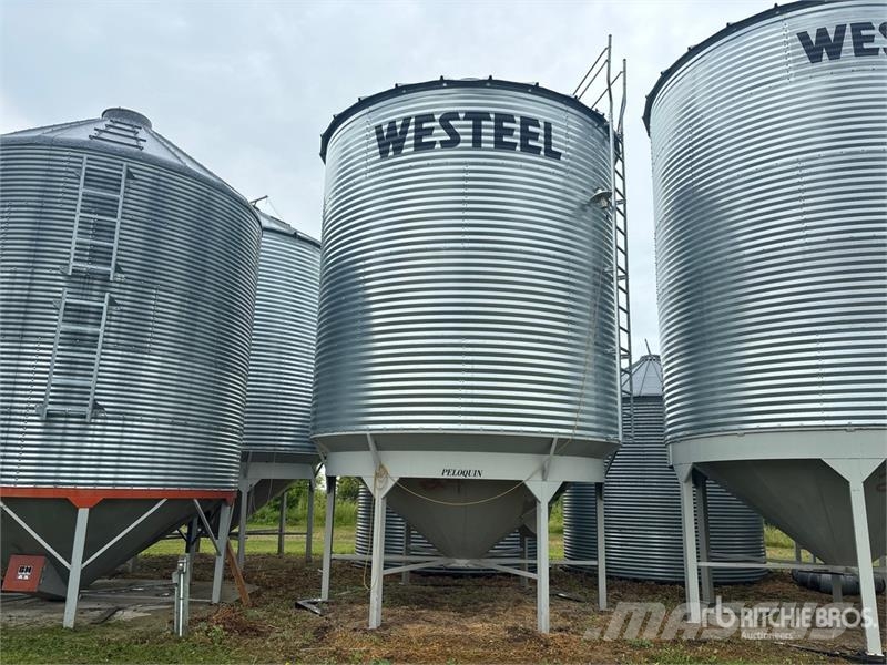 Westeel +/- 2400 bu 4 Ring Hopper Grain Bin Procesadoras de cultivos y unidades de almacenamiento / máquinas - Otros
