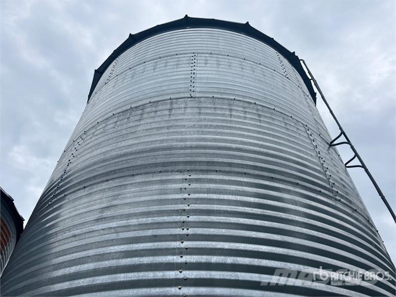  Westeel +/- 2400 bu 4 Ring Hopper Grain Bin Sonstige Ernte Verarbeitung und -lagerung