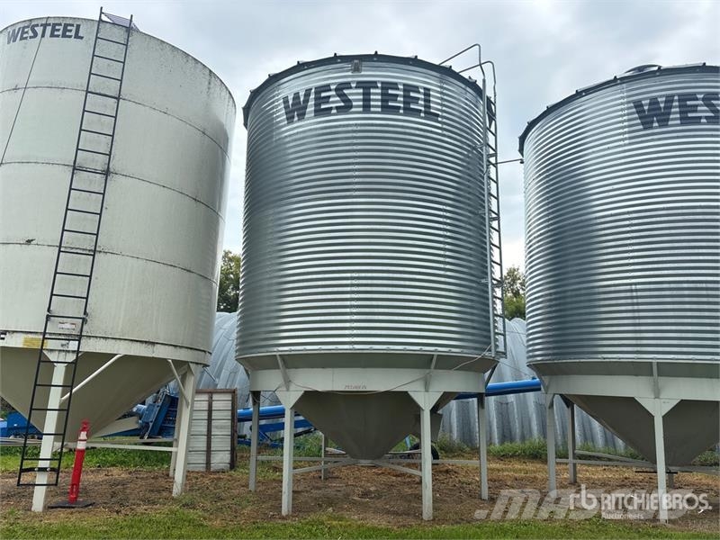 Westeel +/- 2400 bu 4 Ring Hopper Grain Bin Sonstige Ernte Verarbeitung und -lagerung