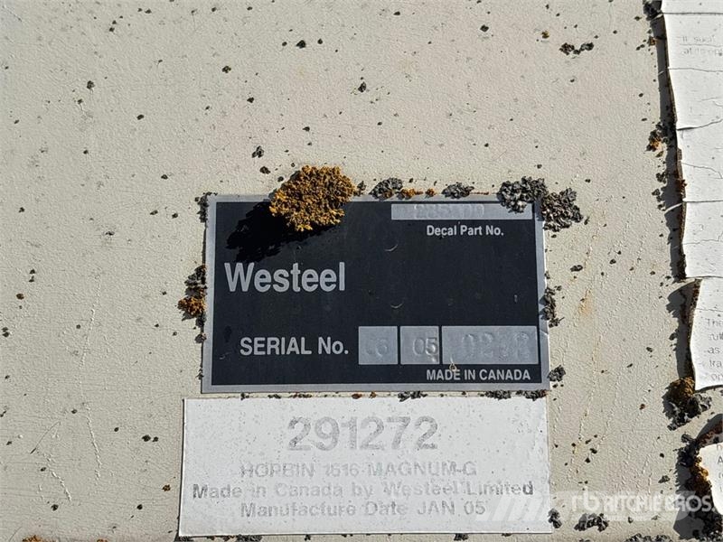 Westeel +/- 3500 bu 4 Ring Smooth Wall Hopper Grai Sonstige Ernte Verarbeitung und -lagerung