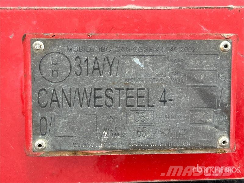 Westeel 444 L Portable Fuel Tank Kütusemahutid