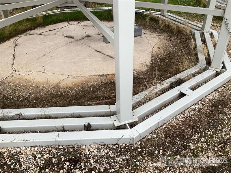Westeel +/- 5500 bu 8 Ring Hopper Grain Bin Crop processing and storage units/machines - Others