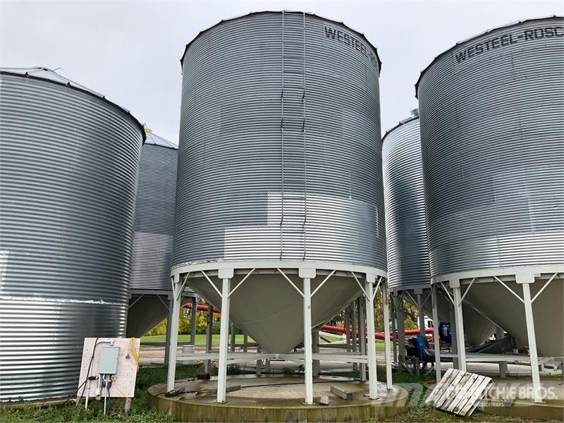 Westeel +/- 5500 bu 8 Ring Hopper Grain Bin Crop processing and storage units/machines - Others