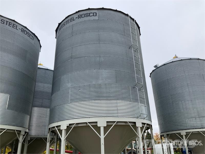  Westeel +/- 5500 bu 8 Ring Hopper Grain Bin Macchine/unitá di lavorazione e stoccaggio/altri