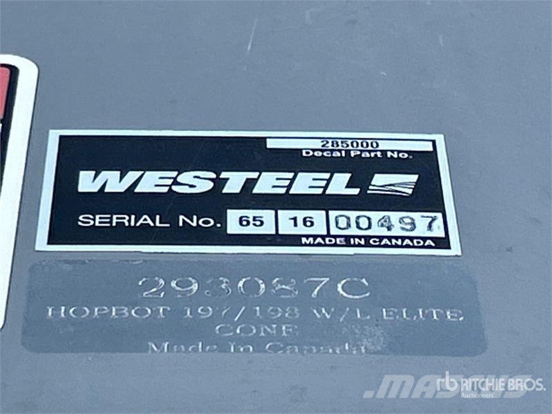 Westeel +/- 6000 bu 8 Ring Grain Bin Afgrødehåndtering - Andet udstyr