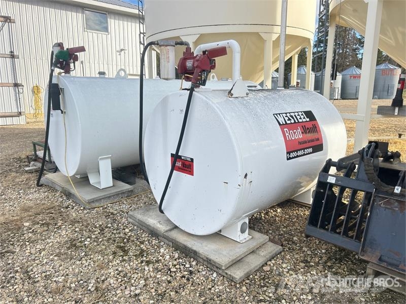 Westeel ROAD VAULT 500 gal Steel Diesel Fuel Tank Kraftstoff- und Zusatzstoffbehälter